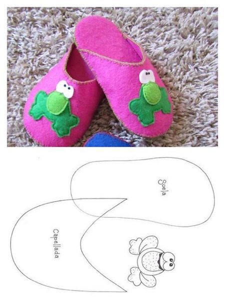 patrones de zapatos para bebé