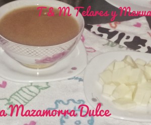 mazamorra o sopa de dulce