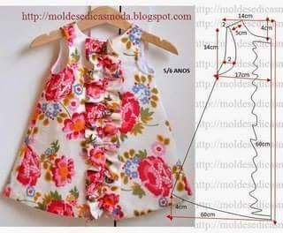 Por qué no Sin personal omitir Costura: 21 patrones de vestidos para niña - Telares & Manualidades
